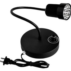 UV램프 스탠드 탁상형 조명 자외선 클립 젤네일 경화, 16-20W, 스탠드형 조절 9구 18W 365nm