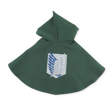 Miravivi 進擊的巨人 寵物服, 綠色