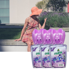 산도깨비 아로마 수 방향제 400ml 라벤더향 3개