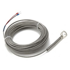 FTARR03 K형 고온 10m 금속 차폐 케이블 링 헤드 3D 프린터 비접지 열전대 온도 센서, 01 10mm hole