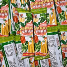 味王 鄉村野菜之多蔬棒餅, 16g, 1個