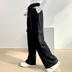 Girls Factory女款Pft工裝寬鬆鬆緊運動褲