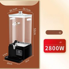 전기 약탕기 차탕기 유리 업소용 티포트 달임 흑염소 포트 양조, 1L 이상, 20L 블랙 베이스 B, 1L