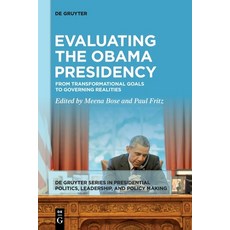 (영문도서) Evaluating the Obama Presidency Paperback, de Gruyter, English, 9783111382241