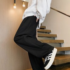 M-8XL 秋冬新款 羊羔絨內里刷毛運動褲 發熱褲 休閒直筒褲 加絨加厚 韓版大尺碼 保暖長褲 男女同款棉褲