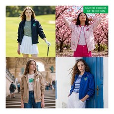 [베네통] () 26SS 여성 컬러 브리즈 윈드 자켓 1종