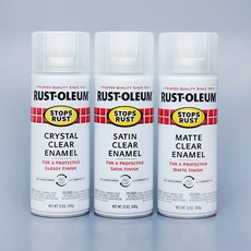 러스트올럼 투명락카 코팅스프레이 리폼페인트 3종 옵션 바니쉬 녹방지 스크래치 표면보호, 1개, 340ml, 2. 무광(Matte) - 285093
