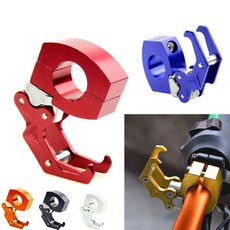 가방걸이 키밍 오토바이 봉지걸이 헬멧걸이 후크 22mm, 레드