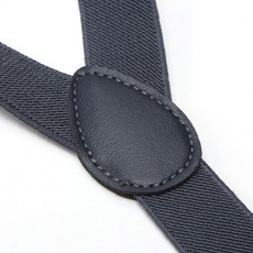 남녀공용 정장 캐주얼 착용 탄성 조절 가능 Y자 형태 어깨 고정 멜빵 서스펜더