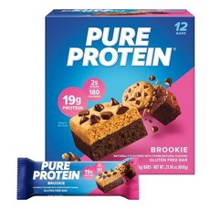 Pure Protein 퓨어 프로틴바 초콜릿 피넛 캐러멜 1.76온스 12팩 173413