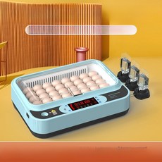 계란 부화기 자동 온도조절 소형 가정용 병아리 메추리 오리 거위 부화 인큐베이터, O_6개 스마트 이중 전원 업그레이드