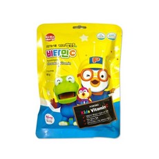 베베모린 뽀롱뽀롱 뽀로로 복숭아맛 비타민C, 50정, 2개