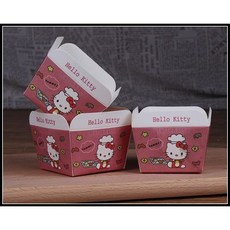 Hello Kitty 烘焙紙杯 粉紅小貓設計, 詳見包裝, 詳見包裝, 25各
