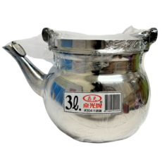泉光牌 3.0L 不鏽鋼笛音壺 台灣製, 1個, 【超取】-【一次最多4個】, 銀, 3L