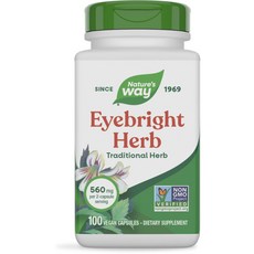 네이쳐스웨이 아이브라이트 허브 560mg 비건 캡슐, 100정, 1개