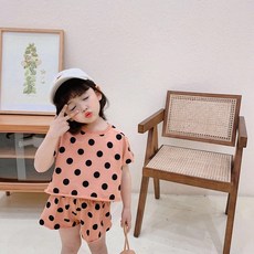 兒童夏季點點套裝
