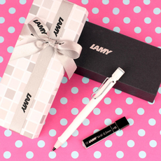 아트박스/라미 LAMY 라미 사파리 샤프 화이트 무료각인, 색상:사파리 샤프 화이트|사이즈:FF