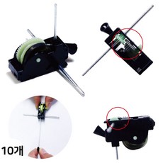 회전 스프링 기어박스 위축 구동 태엽모터 동력전달 과학교구 만들기 자동차 DIY (10개)