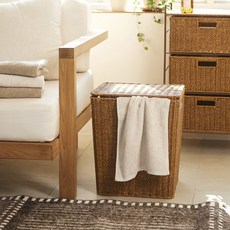 [JAJU/자주] 데일리 수납 바스켓 사각햄퍼 내추럴