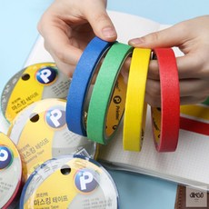 직코몰 컬러 마스킹 테이프 황색 15x10m M1510Y 커버링테이프