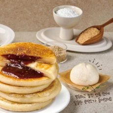 내가 직접 구워 먹는 전통 찰호떡 생지1kg (100gX10개입) 3분요리, 100g, 10개