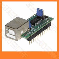祥昌電子 FTDI UM232R USB 轉 UART 介面開發工具 FT232RL 芯片 開發板, 1個