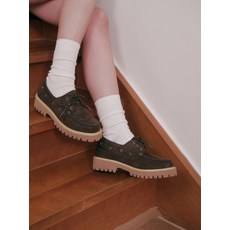 솔트앤초콜릿 모스 프린지 로퍼 412515001 5cm 535917