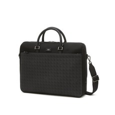 [국내매장정품]닥스 액세서리 남성 블랙 가죽배색 나일론 서류가방