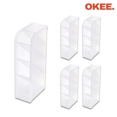 OK 4단 연필꽃이 데스크 볼펜 정리함 펜슬 트레이, 5개