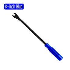 6/8인치 자동차 도어 패널 제거 도구 트림 클립 분리기 차량 내부 플라스틱 키트, 02 1pc-8 inch blue