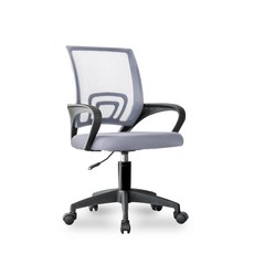 BMKC 메쉬 통풍 의자 CL-B10 사무 학생 컴퓨터 공부 책상 강의실 회의실 의자, 그레이