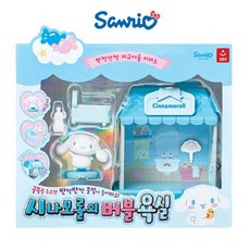 오로라월드 산리오 시나모롤의 버블 욕실 피규어룸, 혼합색상, 1개