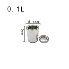 超值 加厚調漆罐油漆桶空桶鐵皮桶小鐵罐帶蓋密封圓桶瀝青留樣桶取樣桶 副廠商品, 0.1升小口圓鐵桶