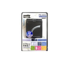 paddy 台菱牌 ATM 晶片讀卡機 PD-AD2, Black, 1個