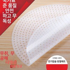 밥솥 눌음 실리콘 업소용 압력 찜기 패킹 누룽지 깔개 원형 전기압력 냄비, 24cm(도톰형 1.5mm)