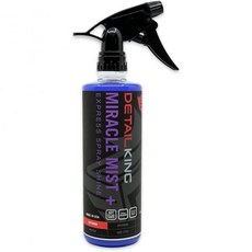 워터리스 세차를 위한 디테일 킹 미라클 미스트 자동차 청소 스프레이 왁스 - 창문 클리너 모든 표면에 안전 16온스, 16 Fl Oz (Pack of 1)