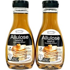 베터테이스트 메이플 천연 향료 알룰로오스 시럽 11.75온스 제로 칼로리 설탕 대체제 비-GMO 글루텐 프리(11.75온스 2-572팩 메이플), 베터테이스트 메이플 천연 향료 알룰로오스 시럽, 11.