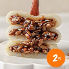 푸드앤플랜 자연해동 씨앗 꿀호떡 아이스찰떡 2팩(10개), 2세트, 200g