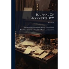 (영문도서)Journal Of Accountancy; Volume 1 Paperback, Nabu Press, English, 9781271405404
