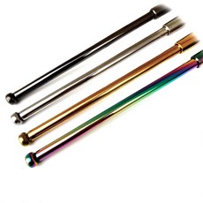 Tscorp 호신용 삼단봉 호신봉 3단봉 경찰봉 진압봉 경찰삼단봉 여성 호신용품, 블랙, 1개