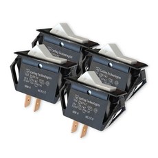 Aero-Lites - HIGH PERFORMANCE LED DESIGNS Cessna 로커 스위치 | 교체 부품 번호: S2160-1 S1824-1 TA201-TW-B (, (4-Pack)
