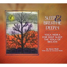 Steve Wolf Artist Audio CD 앨범 Sleep & Breathe Deeply Yoga Nidra for Deep 미국 발송, Steve Wolf CD 앨범 - Sleep & Bre