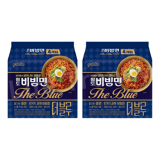 팔도비빔면 더블루 135g, 8개