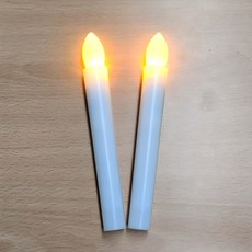 원터치 LED 촛불 2p + AAA건전지 4p 세트