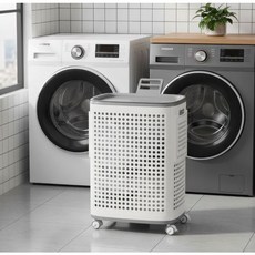 比奇爾多功能洗衣籃 - 質感收納 簡約風 北歐風 居家收納 縫隙收納 髒衣收納 洗滌籃 提把設計, 灰