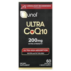 큐놀 울트라 코큐텐 Qunol Ultra CoQ10 60정, 1개