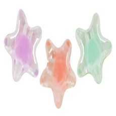 리븐즈 팔찌만들기 투명 아크릴참 10P 비즈공예, 그린