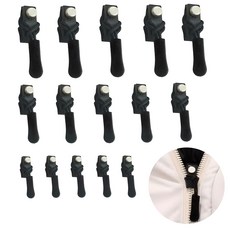 케이엠 원터치 만능지퍼 셀프수선 가방 자크수리 15개, 1세트