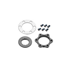 TRP 碟盤固定轉接座 中心鎖入轉接國際六孔, 1個, 適用12mm 2190-717, N/A