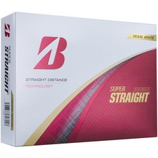 BRIDGESTONE SUPER STRAIGHT 2025 12 T5GX (브리지 스톤) 골프 공 년 모델 구입 진주